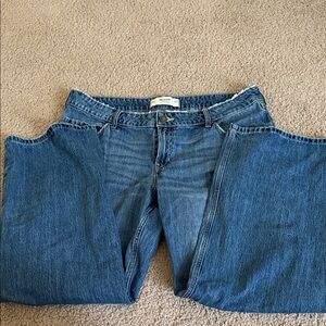 Hollister Blue Straight Leg Jeans